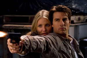 KNIGHT & DAY As the danger escalates during their global adventure, June Havens (Cameron Diaz) finds herself increasingly drawn to the mysterious Roy Miller (Tom Cruise). Photo credit: Frank Masi TM and © 2010 Twentieth Century Fox and Regency Enterprises. All rights reserved. Not for sale or duplication.